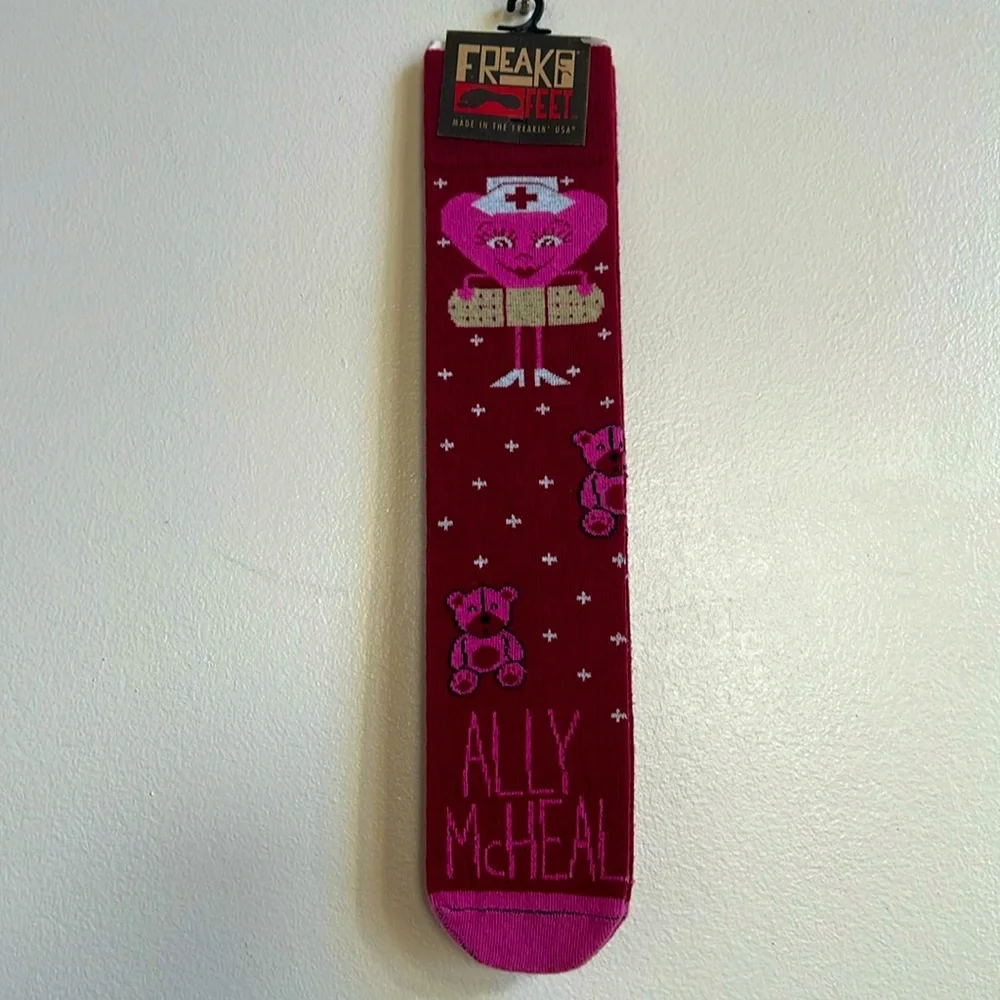 Freak feet socks ally Michael nurse socks